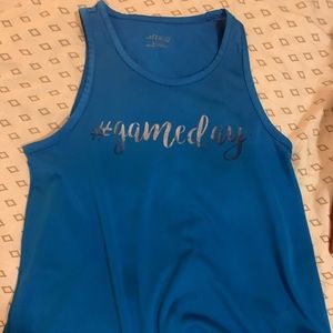 #gameday tank top